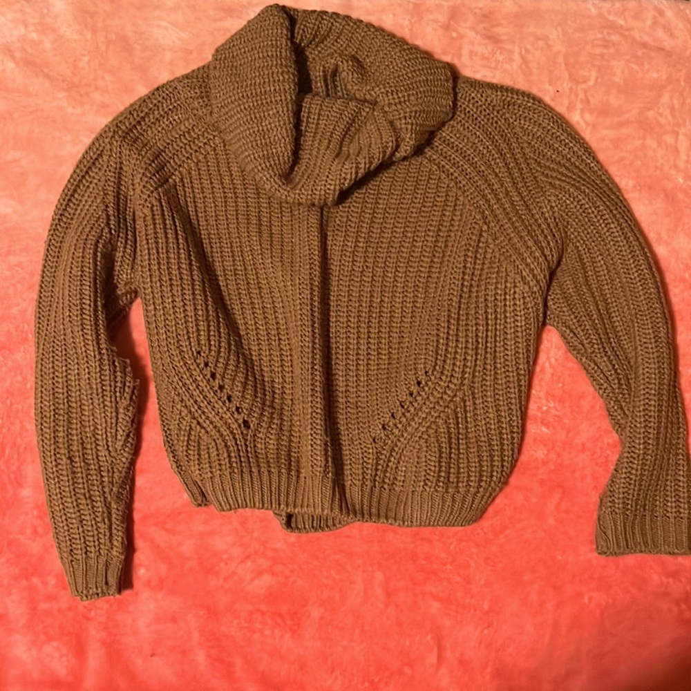 Marshall’s - knitted cropped sweater/ size:M